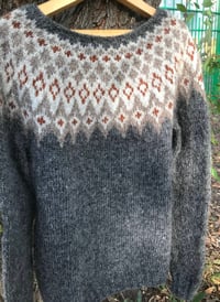 Image 5 of “Pangur Ban” - Icelandic wool sweater - Preorder 