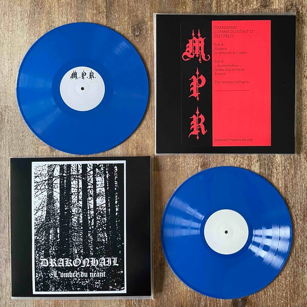 Image of DRAKONHAIL L'ombre du néant LP test press