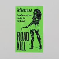 Calling Card Nothing Sticker