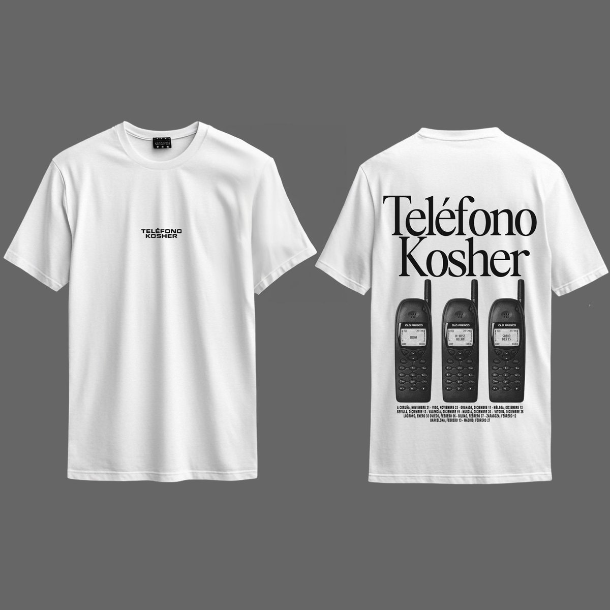 TFNO KOSHER COMBO VINYL + T-SHIRT WHITE