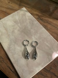 Image 1 of Teardrop Earrings Stainless Steel - No. 6