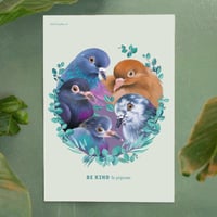 Image 2 of Be kind to Pigeons | Plakat