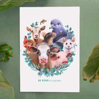 Image 2 of Be kind to every kind | hell | Plakat