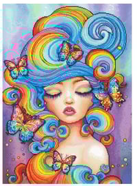 Image 2 of Eternal springs - Longing for Love Full Size Diamond Painting by RomantzArt