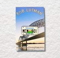 Image 4 of Memphis 901 Vintage License Plate Tennessee Enamel Pin