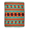 AZTEC FLEECE BLANKET - DESIGN 4