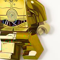 Image 4 of Lego C-3PO Painting