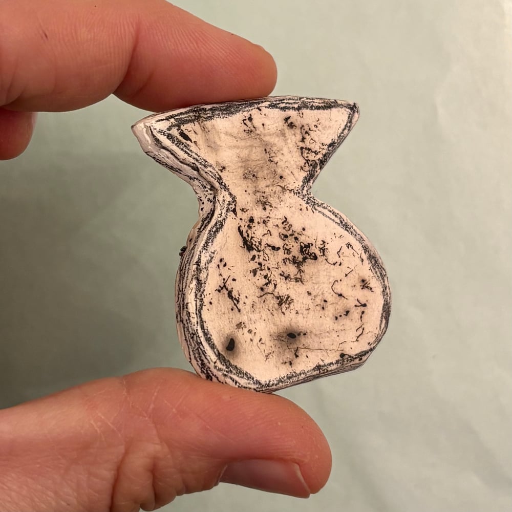 Image of Raku pot Pin Badge