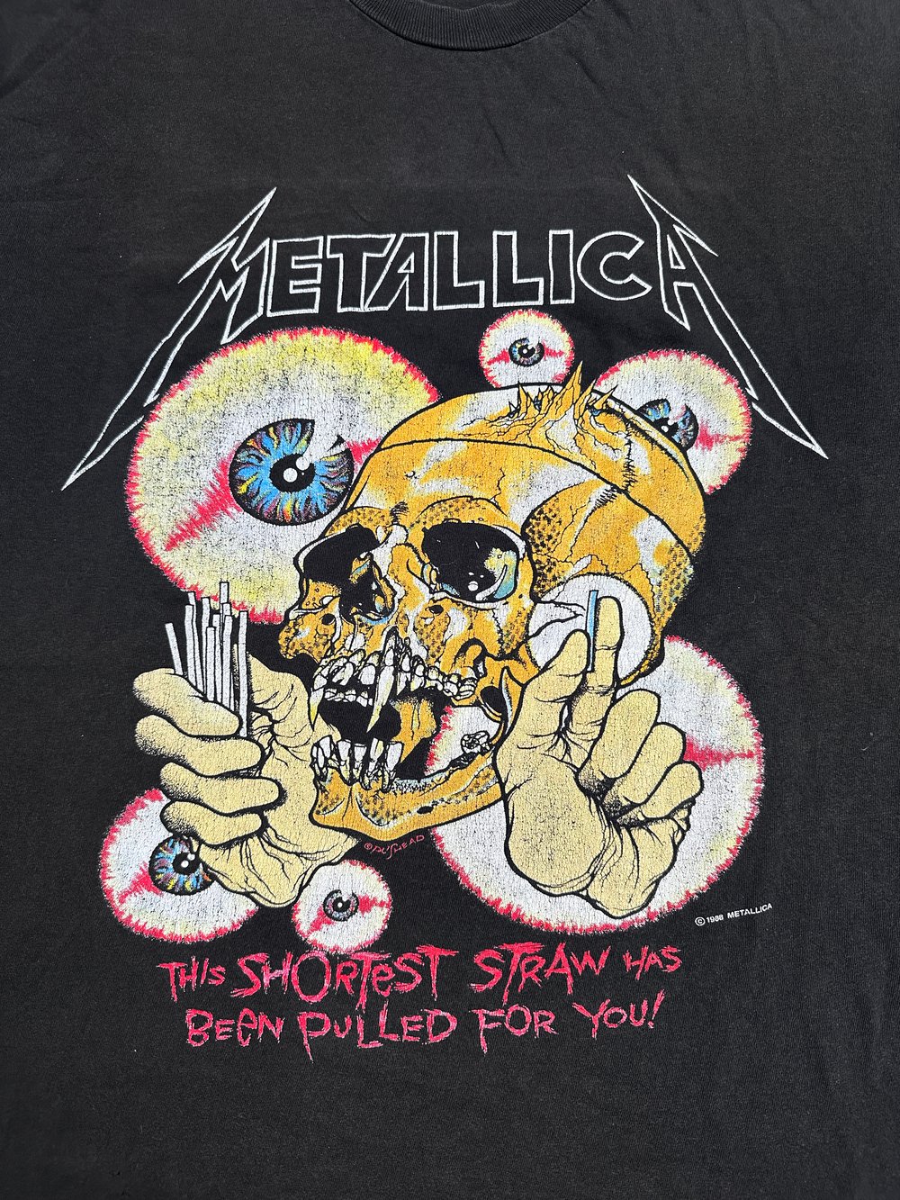 Metallica 1988 ‘The Shortest Straw’ T-Shirt