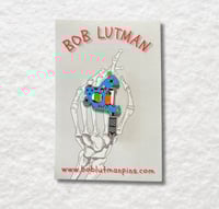 Image 5 of Tattoo Machine Enamel Pin BLP!