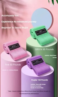 Image 8 of Bright Resistance Bands Set