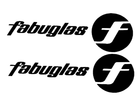 Image 1 of PAIR of 18" Fabuglas Custom Boats Boats BOAT Hull Decals  uv safe Lifetime warranty  