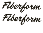 Image 1 of PAIR of 28" Fiberform Custom Boats Boats BOAT Hull Decals  uv safe Lifetime warranty  
