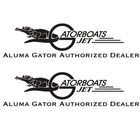Image 1 of PAIR of 28" Aftershock Boat Decals BOAT Hull Decal uv safe Lifetime warranty  