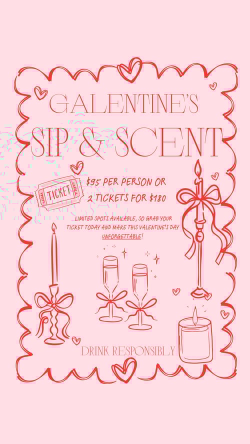 Image of Galentine's Day Sip and Scent