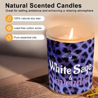 Image 2 of White Sage & Lavender - Soy Candle
