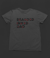 Image 3 of Bearded Inked Dad Tee