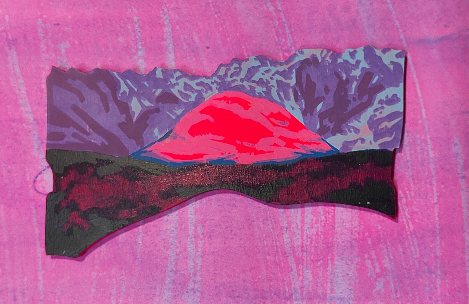 la montagne rose