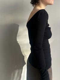 Image 9 of Pia Top — Open Back (Black)