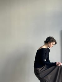 Image 7 of Pia Top — Open Back (Black)