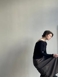 Image 8 of Pia Top — Open Back (Black)