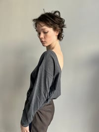 Image 7 of Bella Top — Open Back (Brushed Cotton)
