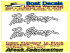 Image 1 of Pair of (2) 2 1/8" x 8 3/8" Cajun Pro Sport Boat uv safe Lifetime warranty  