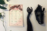 Image 2 of Year of the Horse 2026 Risograph Calendar