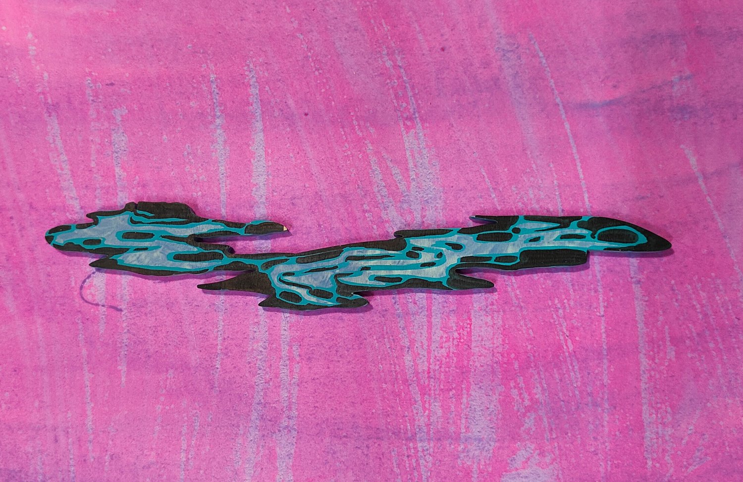 reflet bleu