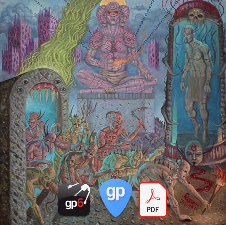 Image of FEVER DREAM GUITAR TAB PACK