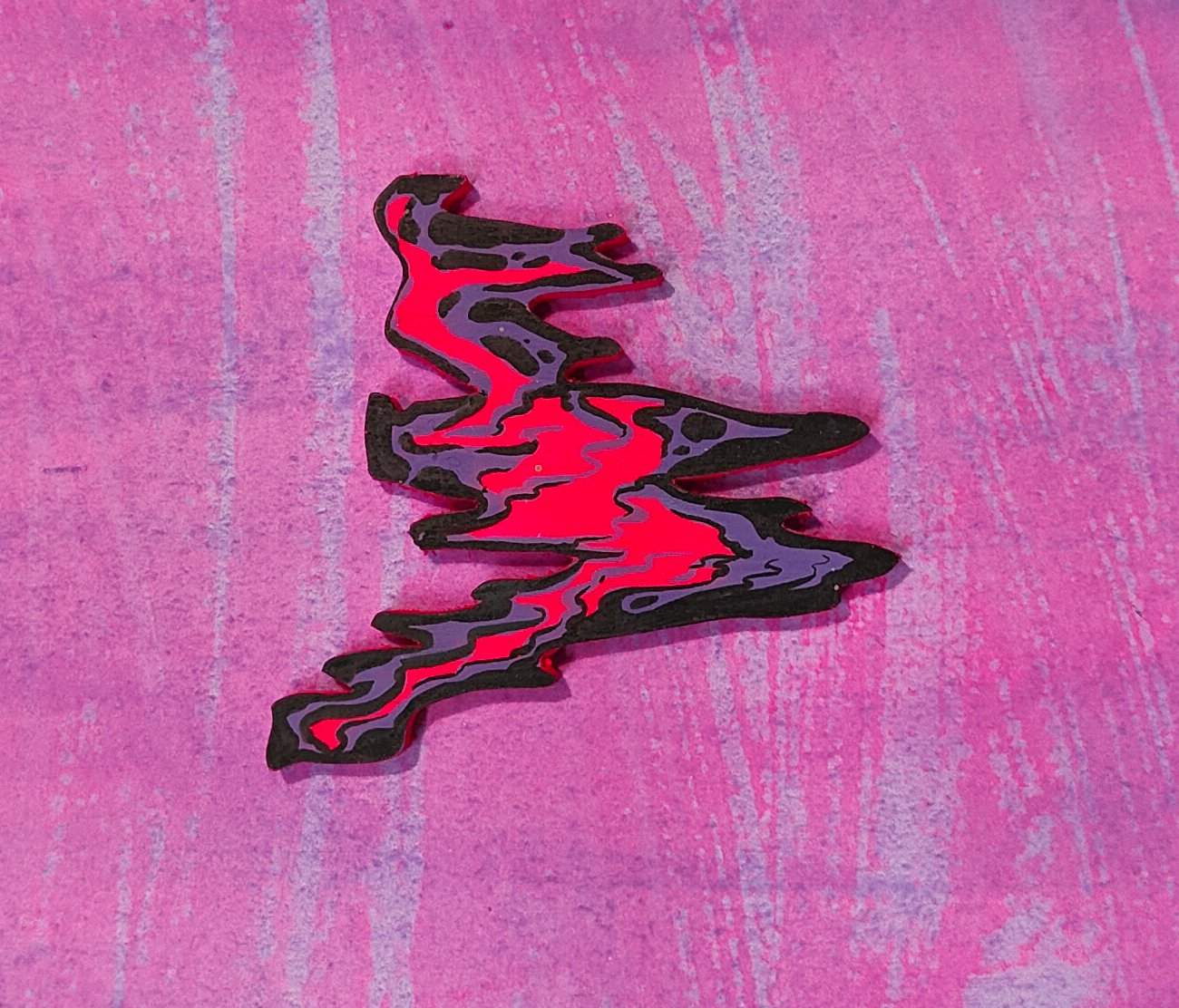 reflet rouge