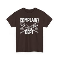 Image 5 of Complaint Dept Tee — "We Handle All Issues" Graphic T‑Shirt