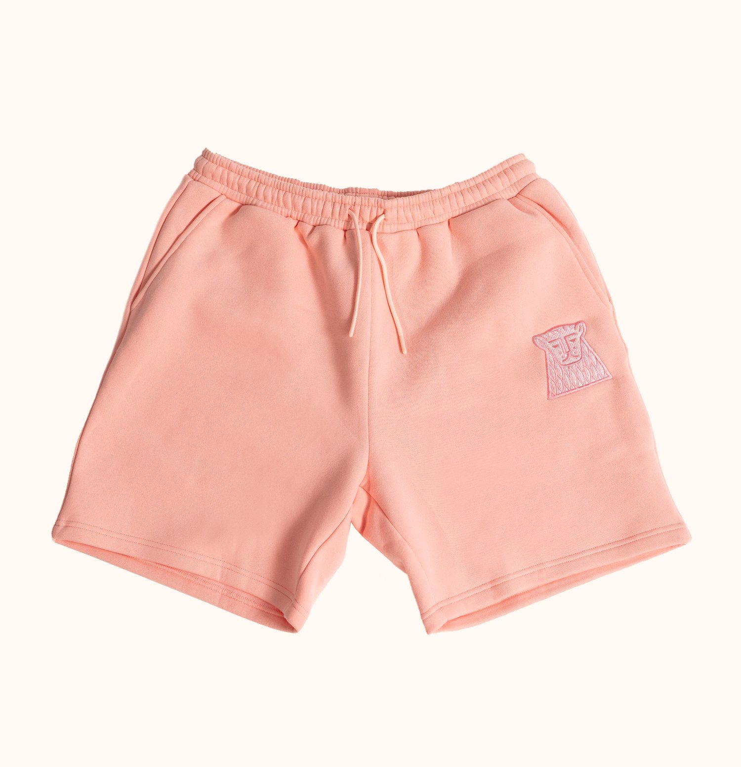 Lion Logo Shorts (Pink)