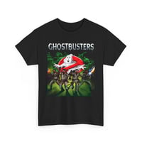 Image 2 of Ghostbusters Retro Zombified Movie Poster Tee