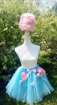 Image 6 of Cotton Candy Skirt and Headband 