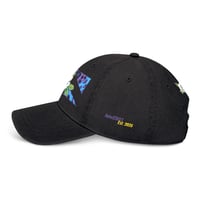 Image 3 of RetroFLOWER - Ball Cap (Fully Embroidered/BLK) 