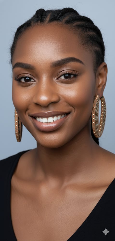 Image of Sandy Haze Sweater Hoop Earrings