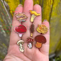 Image 2 of Tiny Fungi Enamel Pin - Fly Agaric
