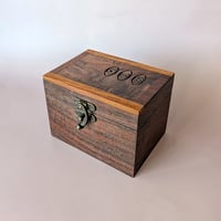 Image 2 of A Box of Seven Devils - Willamette Walnut with Bocote accents and Walnut Tiles