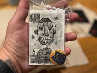 Image 1 of Tiny Free Verse Owls / 3-Piece Micro Art Set & Zine Series, Vol. 2 / #13 of 65