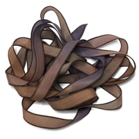 Image 8 of 1PC. HICKORY 42" Hand Dyed Finished Edge Silk Wrist Wrap Bracelet/Jewelry/Craft Ribbons