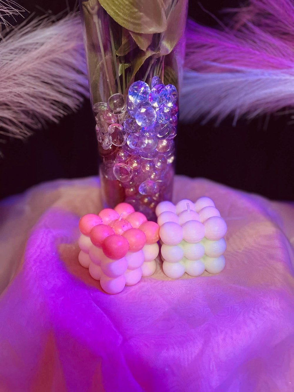 Image of Soy Wax Bubble Cube 