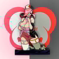 Image 1 of Dutiful Nurse (3.5") - MuMoPins collab