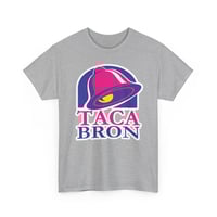 Image 3 of Taco Bell Parody Tee — "Taca Bron" Retro T-Shirt