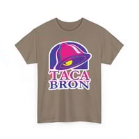 Image 1 of Taco Bell Parody Tee — "Taca Bron" Retro T-Shirt