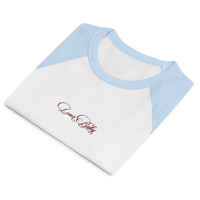Image 8 of ‘LOVER BABY’ Embroidered Micro Rib Raglan Baby T