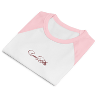 Image 5 of ‘LOVER BABY’ Embroidered Micro Rib Raglan Baby T
