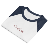 Image 17 of ‘LOVER BABY’ Embroidered Micro Rib Raglan Baby T