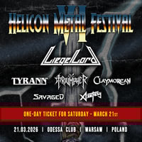 SATURDAY 21.03 ticket for HELICON METAL FESTIVAL VI