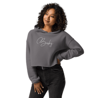 Image 13 of ‘BABY’ Embroidered Crop Hoodie